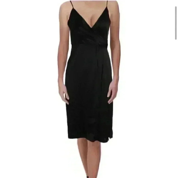 New with tags Jill Stuart black silky dress in size 4 - Picture 8 of 8